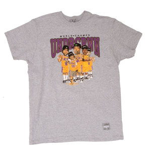 Image of CITY OF CHAMPIONS CARICATURE TEE | grey heather